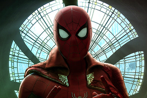 Spiderman Web Suit 4k