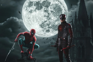 Spiderman X Daredevil (2560x1080) Resolution Wallpaper
