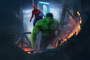 Spiderman X Hulk In Spider Man Brand New Day (3840x2400) Resolution Wallpaper