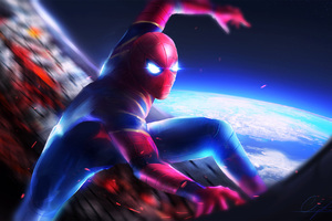 Spidery Avengers Infinity War (1024x768) Resolution Wallpaper