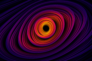 Spiral Shapes Abstract 4k