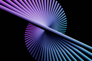 Spiral Type Abstract (1600x900) Resolution Wallpaper