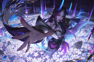 Spirit Bloosom Irelia Splash (2560x1080) Resolution Wallpaper