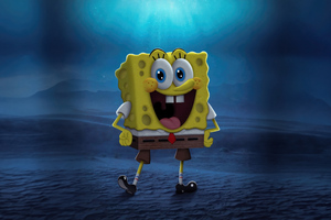 Spongebob Cartoon 5k (5120x2880) Resolution Wallpaper