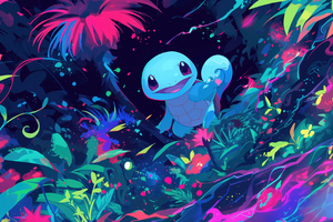 Squirtle Pokemon (1280x720) Resolution Wallpaper