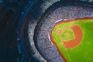 Stadium Aerial View Wallpaper