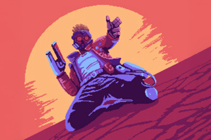 Star Lord A Hero With Heart And Music (1280x720) Resolution Wallpaper