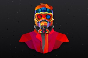 Star Lord Colorful Abstract (1400x1050) Resolution Wallpaper