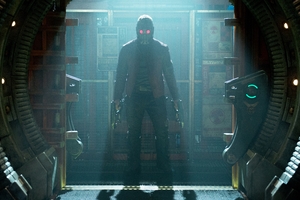 Star Lord Guardians Of The Galaxy Movie (2560x1024) Resolution Wallpaper