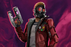 Star Lord Marvels Guardians Of The Galaxy Wallpaper