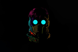 Star Lord Mask Close Up (3840x2160) Resolution Wallpaper