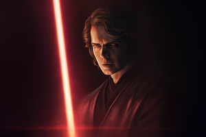 Star Wars Anakin Skywalker (2048x2048) Resolution Wallpaper