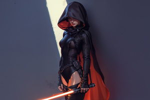 Star Wars Dark Vengeance Hooded Power (2048x1152) Resolution Wallpaper