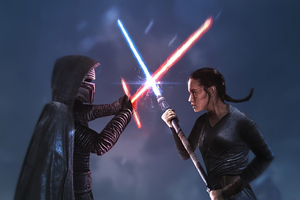 Star Wars IX Duel Of Fates 4k