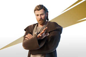 Star Wars Obi Wan Kenobi Fortnite (2880x1800) Resolution Wallpaper