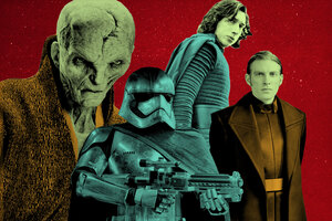 Star Wars The Last Jedi Villains Artwork Wallpaper