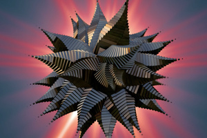 Starburst Abstract (1400x1050) Resolution Wallpaper