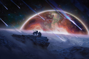 Starfall Dreams (2560x1440) Resolution Wallpaper