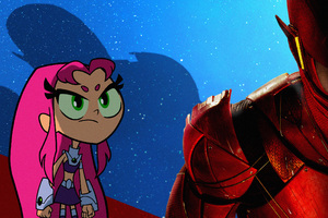 Starfire In Teen Titans Go To The Movies 2018 Movie (2560x1440) Resolution Wallpaper