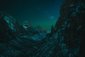 Starry Night In Zion National Park 5k
