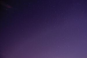 Starry Purple Sky 4k