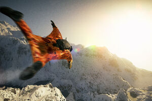 Steep Wing Suit 4k 2017 Game (1336x768) Resolution Wallpaper