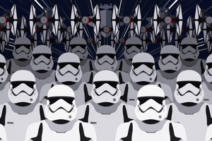 Stormtroopers Army Wallpaper