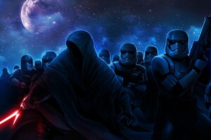 Stormtroopers Darth Vader