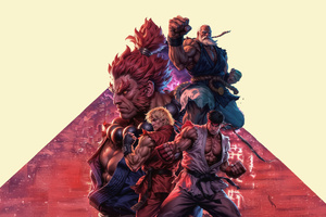 Street Fighter 6 Warriors Rise Again (2932x2932) Resolution Wallpaper