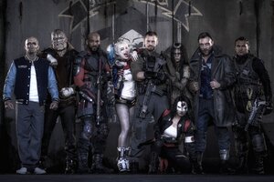 Suicide Squad Movie Team (2560x1024) Resolution Wallpaper