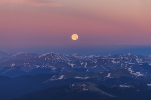 Summer Sunrise From Mount Blue Sky (1440x900) Resolution Wallpaper