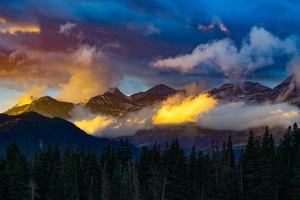Sunrise Over Mount Timpanogos (1400x900) Resolution Wallpaper