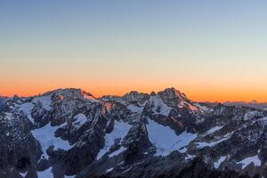 Sunset At Glacier 5k