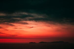 Sunset Horizon 5k