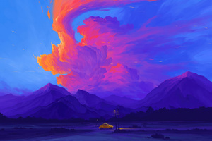 Sunset Symphony (1280x1024) Resolution Wallpaper
