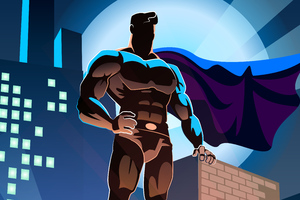 Super Hero (1280x800) Resolution Wallpaper