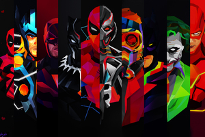 Super Heroes (1280x720) Resolution Wallpaper