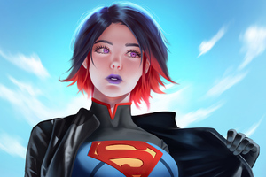 Super Raven Supergirl 4k