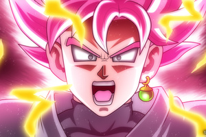 Super Saiyan Rose 4k (2932x2932) Resolution Wallpaper