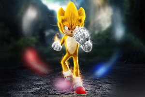 Super Saiyan Sonic The Hedeghog