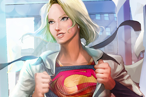 Supergirl Art