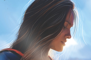 Supergirl Artbook Cover 4k