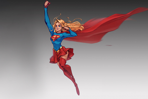 Supergirl Comic Art 5k (2560x1440) Resolution Wallpaper