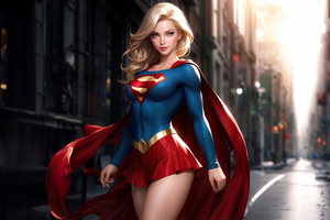 Supergirl Defender Of Truth (1400x900) Resolution Wallpaper