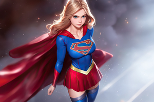Supergirl Elusive (1152x864) Resolution Wallpaper