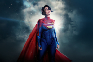 Supergirl Epic Portrayal (1280x1024) Resolution Wallpaper