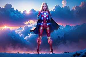 Supergirl Horizon Wallpaper