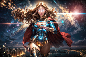 Supergirl Infinite Power Wallpaper