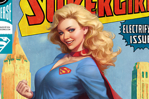 Supergirl Magazine Cover