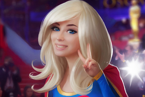 Supergirl New 2020 (1360x768) Resolution Wallpaper